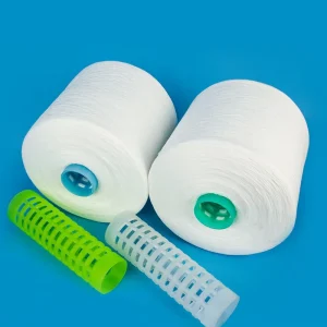 High Strength Factory Tfo 50 Bright 1.25kg 100% Ring Spun 40s3 Polyester Dyeing Tube Yarn for Sewing Thread
