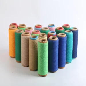 High Strength High Tenacity Eco Friendly Dyed Texturized Polyester Yarn for Sewing and Sock Knitting
