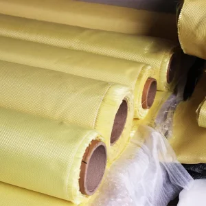 High Strength Woven Aramid Fabric Protective Clothing Flame Retardant Industrial Safety Gear Eco Friendly Firefighter Gear