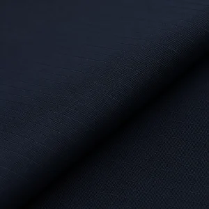 High Tear Strength Abrasion Resistant TC Ripstop Fabric DWR Water Repellent Finish Custom Color For Industrial Workwear Uniform