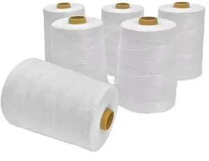 High Tenacity Anti Bacteria 100% Polyester Raw Ring Spun Filament Sewing Thread Shaped Woven Quality 20S3 20S6 20S 9 Z S Twist