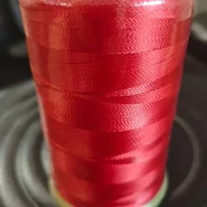 High Tenacity Sewing Thread 210D 2 Dope Dyed Red 250G Cone