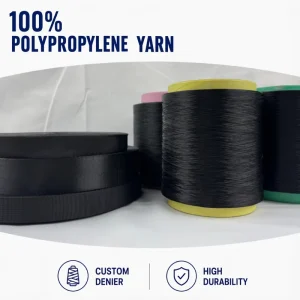 High Tenacity Solid Core 100% Polypropylene Yarn 600D Denier FDY OE Technics Knitting Weaving Raw PP Yarn Fishing Nets
