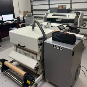 High Textile DTF Printer I3200 Dual Head T shirt Printer A1 600mm Powder Shaker Industrial DTF Printer Printing Machine
