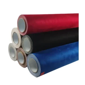 High Texture All Color Suede Fabric Vinyl Wrap for Car Dashboard Car Roof Mobile Laptop