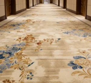 High Traffic Custom Wall to Wall Hotel Carpet Roll Jacquard Tufted Nylon Washable Eco Banquet Hall Stair Carpet