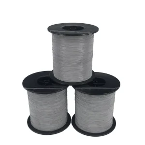 High Visibility Silver Reflective Sewing Yarn & Thread Glow In Dark PET Material Safety Use