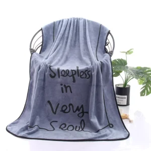 High Water Absorption Fast Dry Printed Spa Towels Oversized 70x140cm Swimming Beach Towel for Holiday Trip Outdoor Seaside