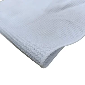 High Water Absorption Microfiber Cleaning Dish Towel Custom Kitchen Towel White Black Waffle Weave Towels for Sublimation
