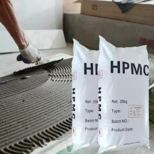 High Water Retention HPMC Powder for Tile Adhesive Gypsum Plaster Dry Mix Mortar