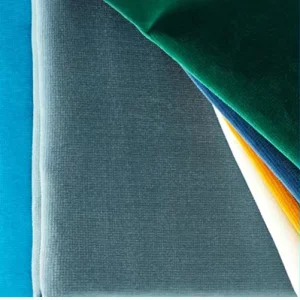 High end Cotton Home Textile Sofa Fabric 76*43 Crown Velvet Fabric
