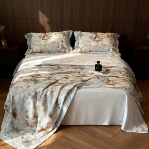 High-end Luxury Bedding Set for the Bed Diverse Pattern Embroidery