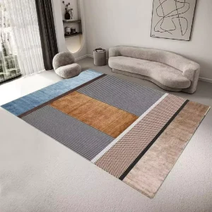 High end Machine Made Eco friendly Non Slip Soft Carpet Floor Center Area Rug and Mat for Living Room and Dining Room