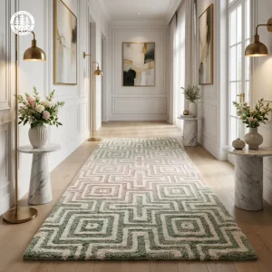 High end Minimalism Kids Rug Modern Style Hallway Bedroom Runner Waterproof Eco-Friendly Non-Slip Fire Resistant PET Friendly