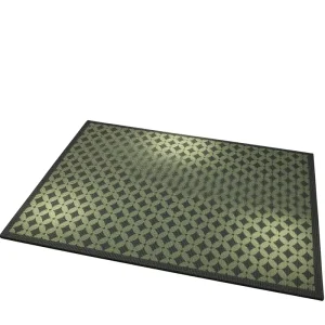 High-end Retro Woven Entrance Door Mat Machine Washable Customizable for Living Room Can Be Cut