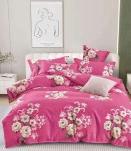 High-quality 100% Polyester Anti-Pill Twill Plain Dyed Microfiber Fabric Eco-Friendly Home Textile Set
