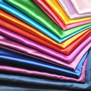 High quality 150 300CM 100% Polyester Satin Fabric