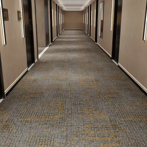 High quality 50 X 50CM Black Modular Carpet Tiles Square Polypropylene Pile Removable Carpet Floor Tiles