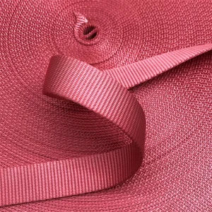 High quality Custom Color Woven Eco Friendly Soft & Durable 25mm Nylon Webbing for Dog Harness