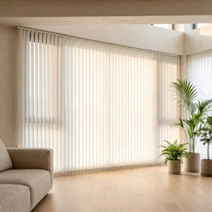 High quality Electric Intelligent Remote Control Dream Curtains Suitable For Vertical Blinds In Living Rooms And Offices