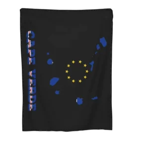High quality Factory Flag of Cape Verde Fashion Flannel Sofa Blanket Household Siesta Blanket for All Seasons