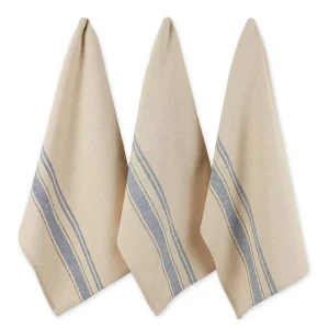 High quality Striped Kitchen Tea Towel Factory Customized Supplier Dishwashing Towel Made Cotton Quick Drying