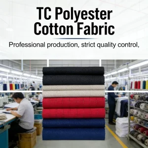 High quality Tc Fabric Anti static Polyester cotton Fabric for Workwear Clothing