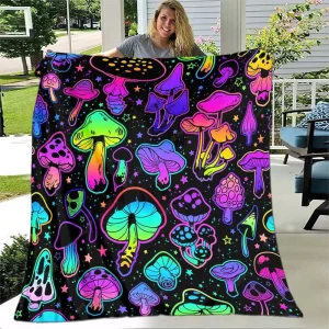 High quality Winter 3D Printed Polyester Flannel Blankets Washable Custom Designs Modern Bed Linens Factory Direct