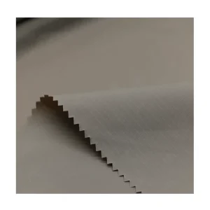 Higher Quality 30D 380T Woven 100% Recycled RPET Taffeta Fabric Lightweight Waterproof Ripstop PU Coated Girls’ Garment Lining
