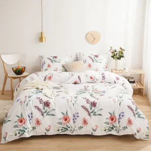 Hight Quality Floral Pattern Bedsheets Bedding Set 3 or 4pcs Bed Sheet Set for Home