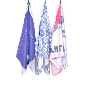 Holiday Printed Towels Oversize Super Absorbent Microfiber Beach Towel