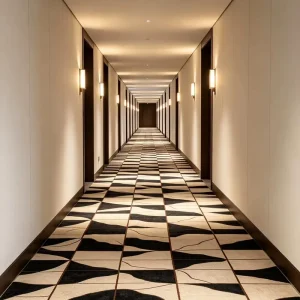 Holiday Resort Builder Polyester Wall to Wall Carpet Anti slip Wear proof OEM Custom Free Sample Free Matching Color Swatch Service