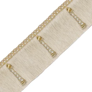 Home Accessories 100% Rayon Brush Tassel Fringe Trim Decoration for Curtain Sofa