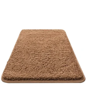 Home Anti Slip Polyester Thickened Carpet Water Absorbent TPR Backing Bedroom & Bathroom Entrance Door Mat