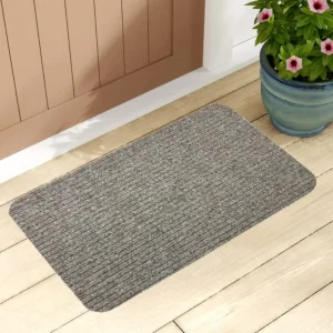 Home Anti Slip Ribbed Indoor Mat Dirty Resistant Durable Door Mats Scraping Mud Door Mats at the Entrance