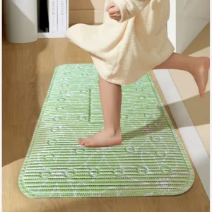 Home Bathroom PVC Foam Anti Slip Mat Shower & Bathtub Hollow Floor Mat Eco-Friendly Toilet Foot Pad Factory Direct 40x70cm