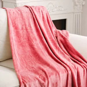 Home Bed Hotel Travel Camping Blanket Polyester Super Soft Flannels Throw Blanket for Summer Winter