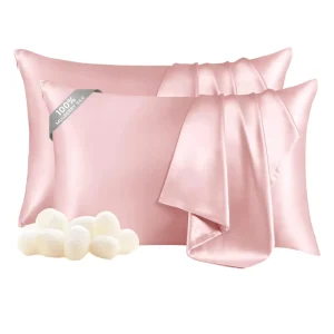 Home Bedroom Custom ODM Embroidered Silk Pillowcase Hair Care King Size 22 Momme Silk Pillow case