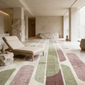 Home Carpet Broadloom Living Room Polypropylene Stain Resistant Pet Friendly Easy Clean Custom Size for Wholesaler Home Supply