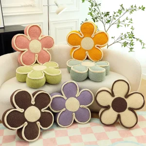 Home Cushion Sofa Decor Flower Shaped Pillow Comfortable Seat Plush Cushion Pillow