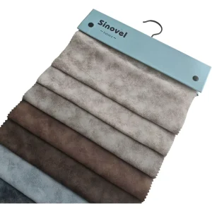 Home Deco Customized Color 100% Polyester Furniture Technical Fabric PU Sofa Fabric