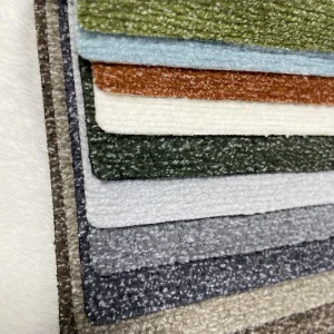 Home Decor Chenille Fabric Chenille Velvet Upholstery Fabric for Sofa and Curtain