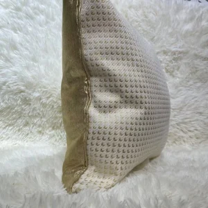 Home Decor Sofa Luxurious Pillows Case Embroidered Sequined Cushion Cover with Decoration Edge