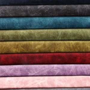 Home Decorative Anti-static Velvet Sofa Fabric Upholstery Polyester Holland Velvet Furniture Fabric Sofa Cushion Cover Curtain