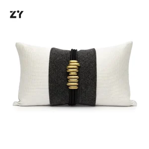 Home Decorative Pillow Cushion Classic Simple Wind Suitable for Hotel Model Room Living Room Sofa Bedroom Balcony Cover