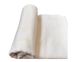 Home Decorative Polyester Cotton Stretch Woven Dobby Heavyweight Tufting Cloth Rug Fabric for Reusable Accessories