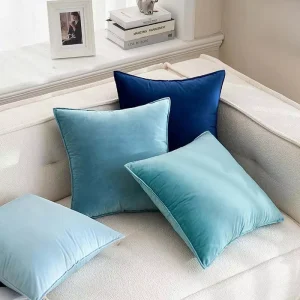 Home Decorative Velvet Throw Pillow Cover 45x45CM 18X18 Inch Square Velvet Pillow Cushion for Sofa Couch