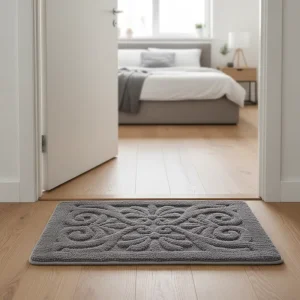 Home Floor Mats Door Mats Anti Slip Bathroom Mats Carpets High Cut and Low Ring Design