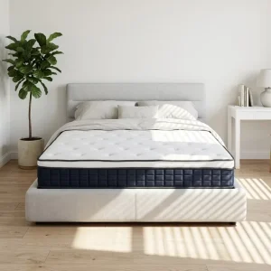 Home Grade Ergonomic Pocket Spring Full Size Mattress for Home Bedroom for Better Sleep Fire Retardant Mattress