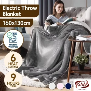 Home Grey Heater Electric Warmer Blanket Heating Manta Electrica for Winter Cover Heater